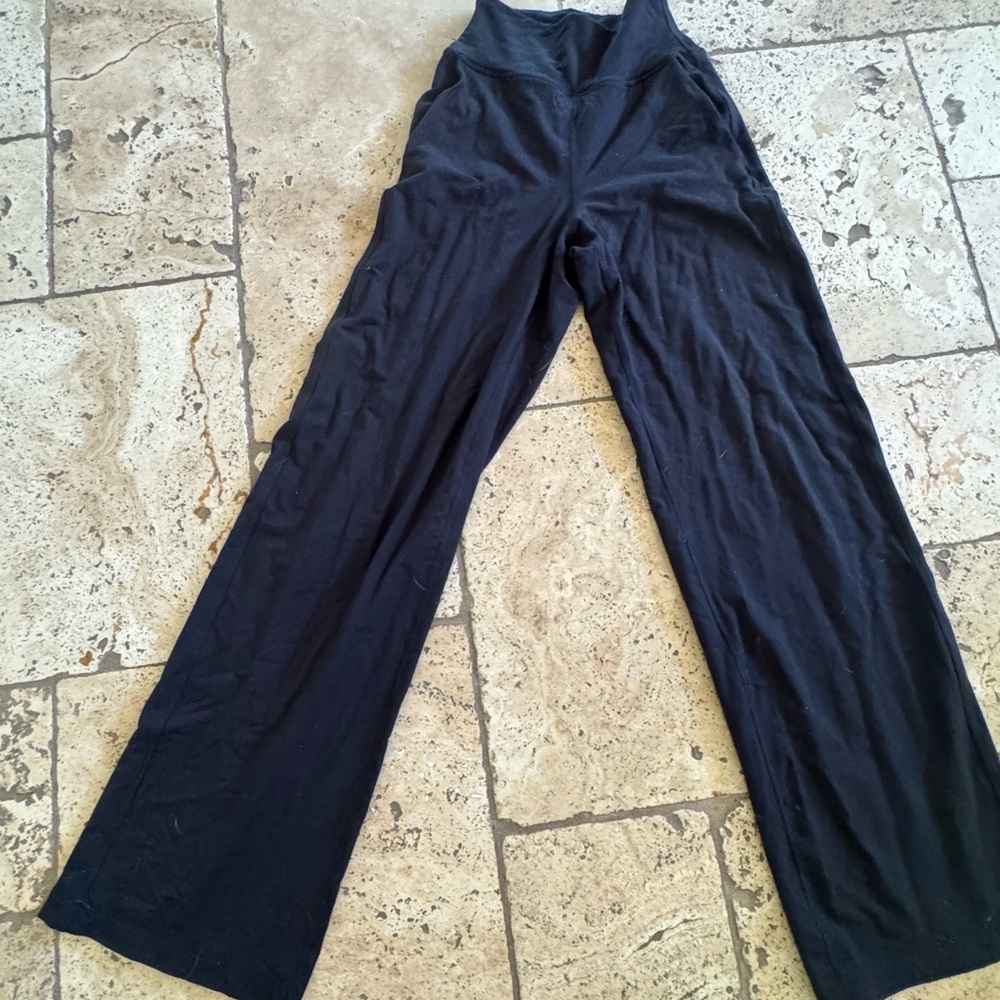 Lululemon Athletica Black wide leg pants